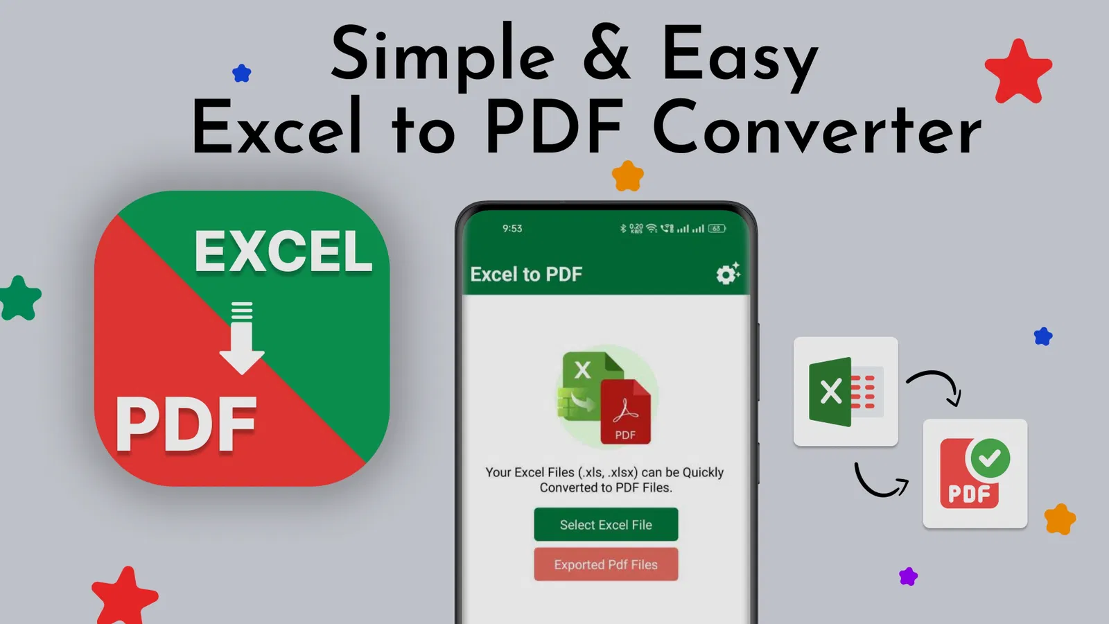 Easy Excel to PDF Converter