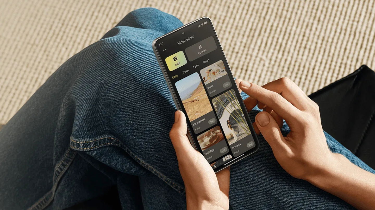 Editor de vídeo en el Xiaomi 14T