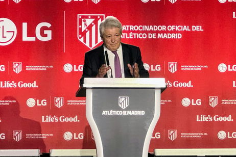 LG y el Atlético de Madrid se unen para crear una pantalla gigantesca en el Estadio Metropolitano