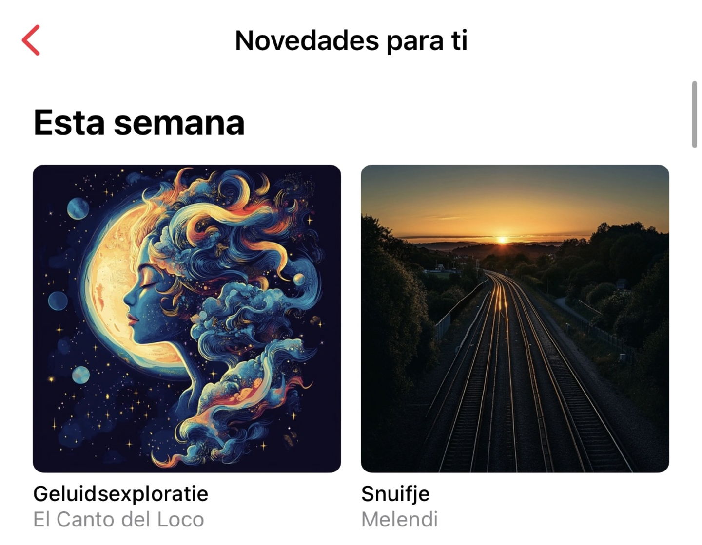 Fallo en Apple Music