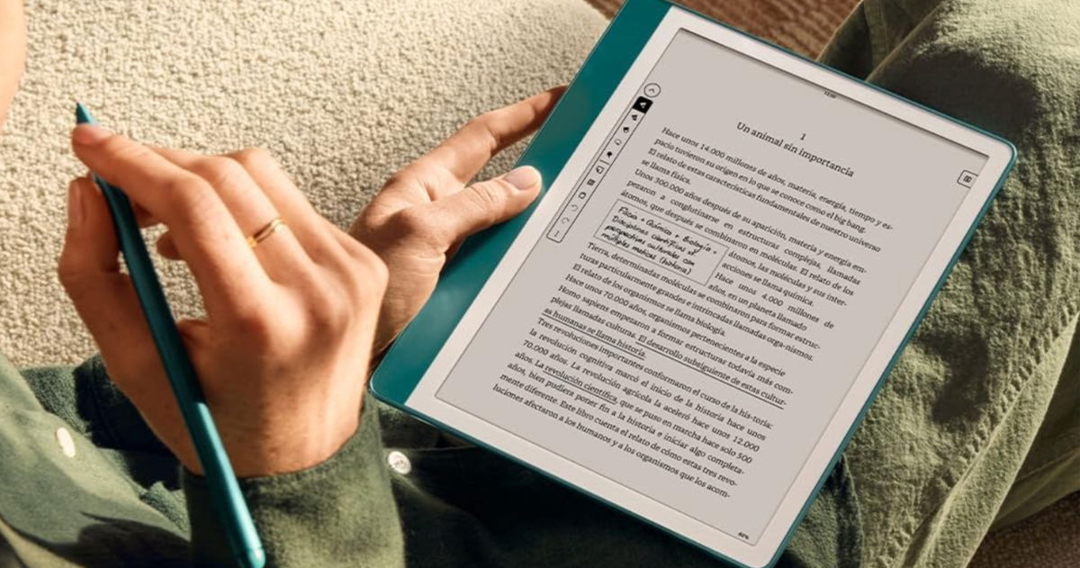 Lee, escribe, subraya y disfruta del nuevo modelo de Kindle que, por fin, está rebajado en Amazon