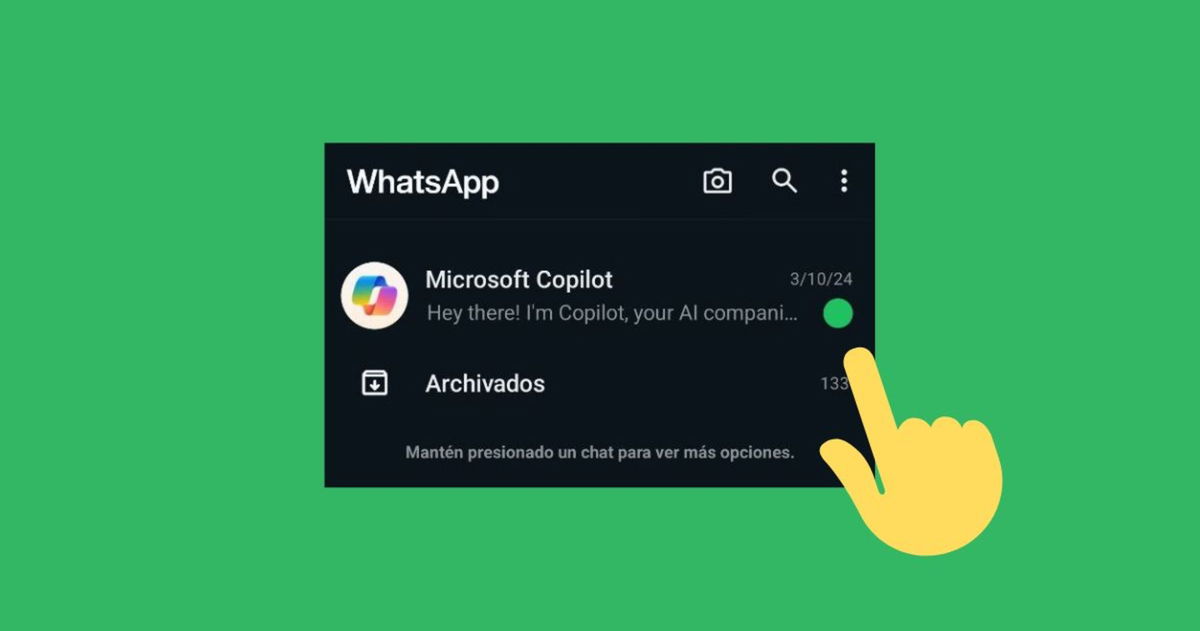 Cómo marcar un chat como no leído en WhatsApp