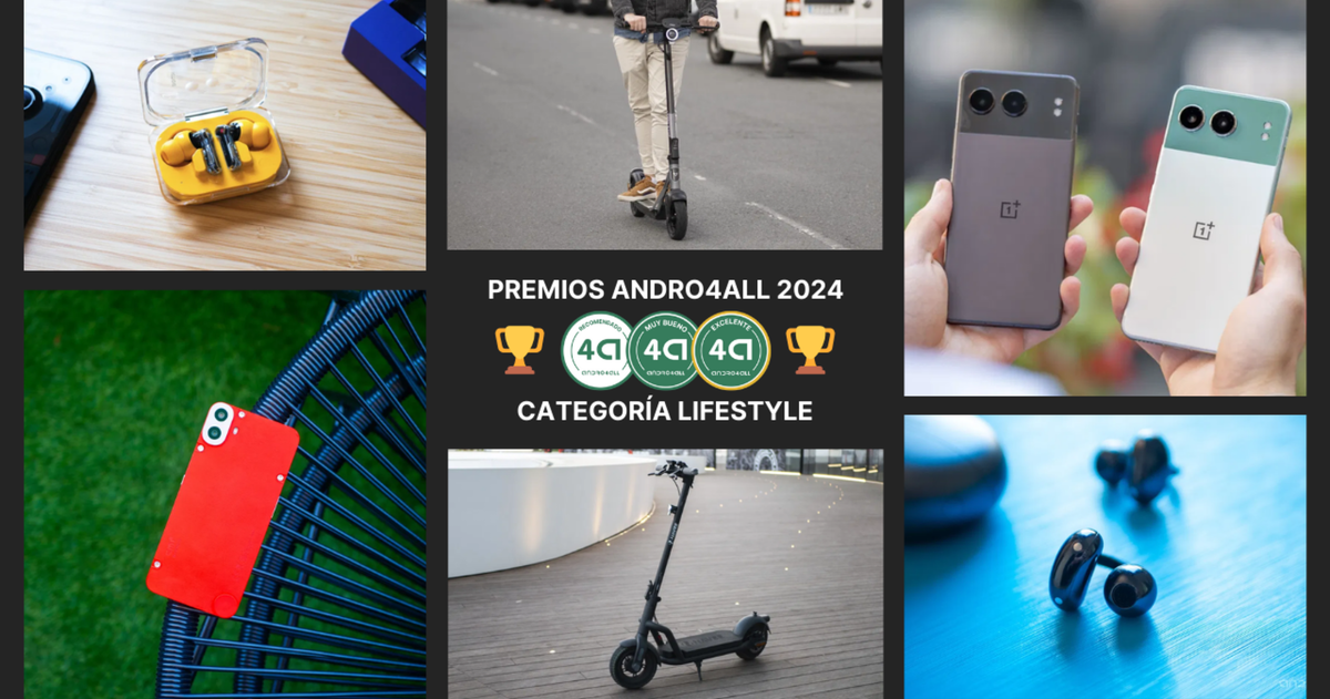 Premios Andro4all 2024: nominados en la sección Lifestyle (Lifestyle y Vehículos)