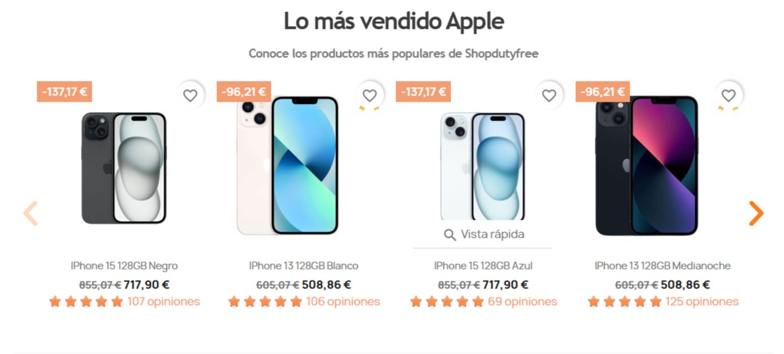 Los productos Apple en ShopDutyFree tiene descuentos importantes