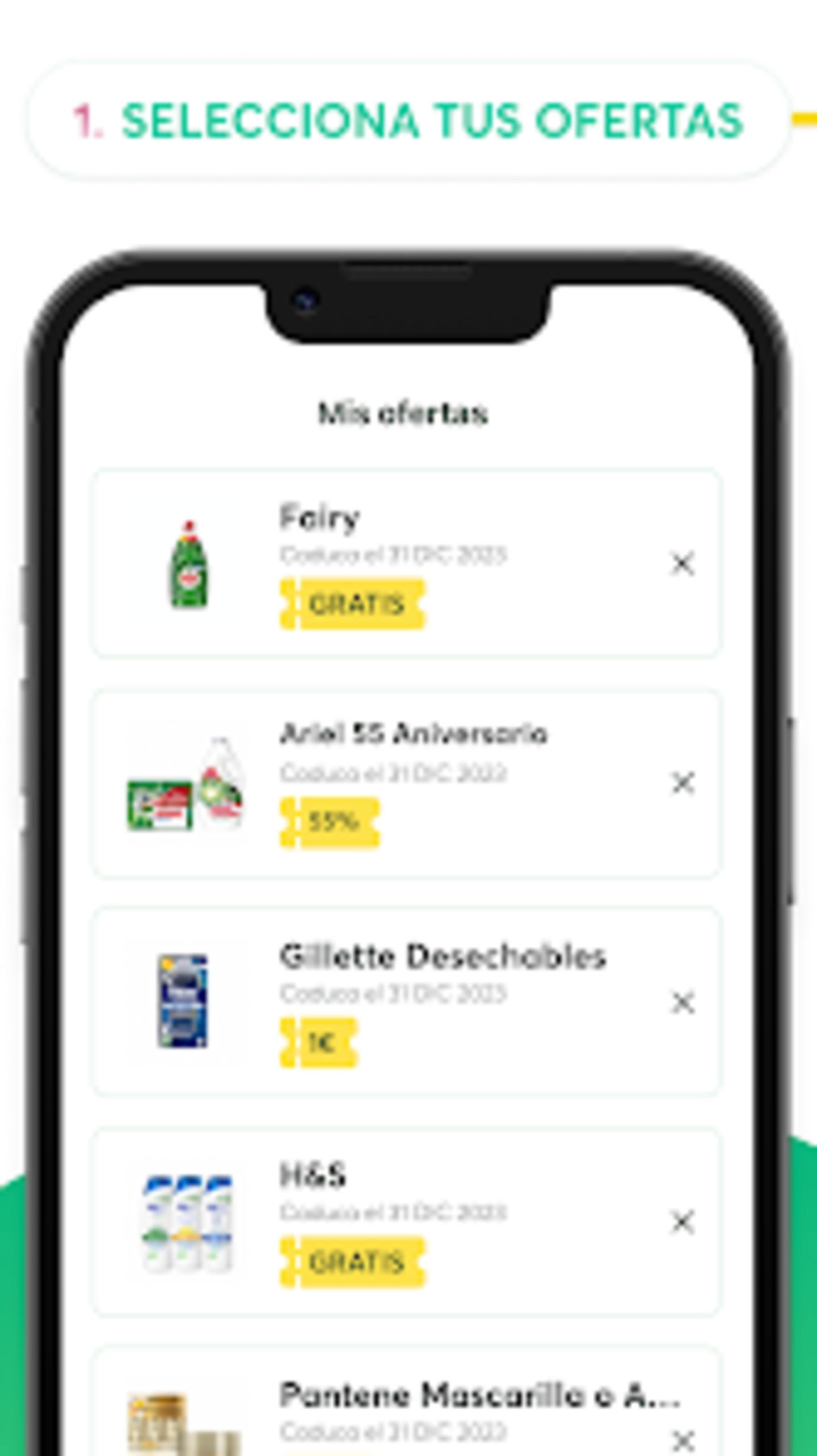 Para acceder a las ofertas de La Cuponera primero debes registrarte en la app