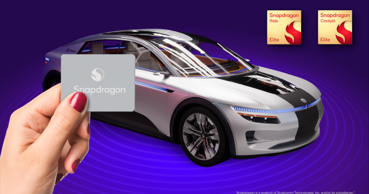 Qualcomm busca redefinir la conducción autónoma e inteligente con los nuevos Snapdragon Cockpit Elite y Snapdragon Ride Elite