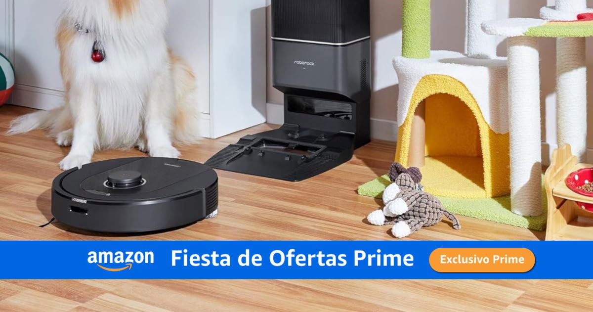 Últimas horas para ahorrarte 169 euros en este robot aspirador que está de oferta por Prime Day