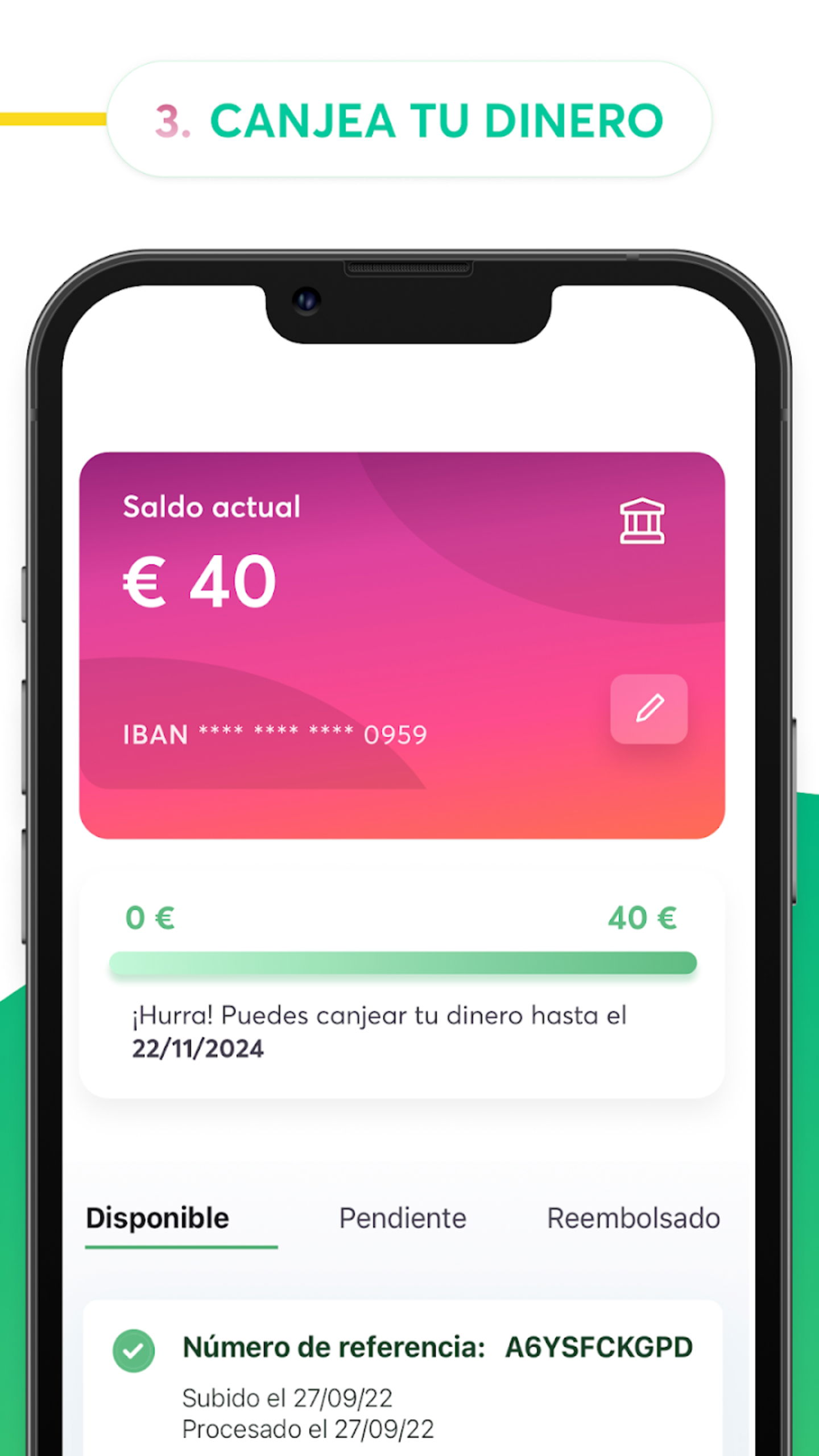 El saldo que puedes acumular en la app de La Cuponera es muy variable