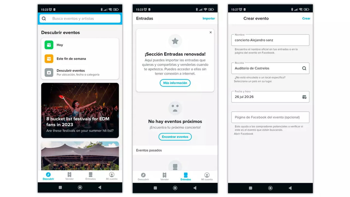 Si te interesa un anuncio de TicketSwap puedes comprar tus entradas directamente en la app