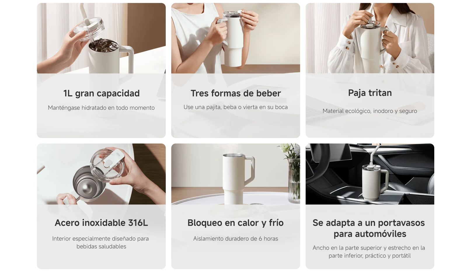 Xiaomi lanza en el mercado global una taza térmica que mantiene tus bebidas calientes o frías durante 6 horas