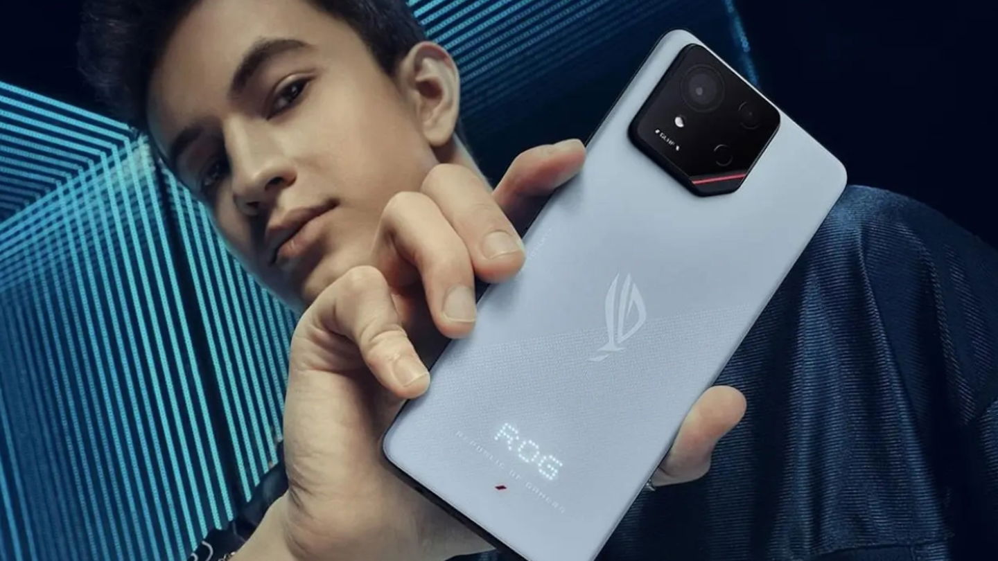 ASUS ROG Phone 9 en color blanco