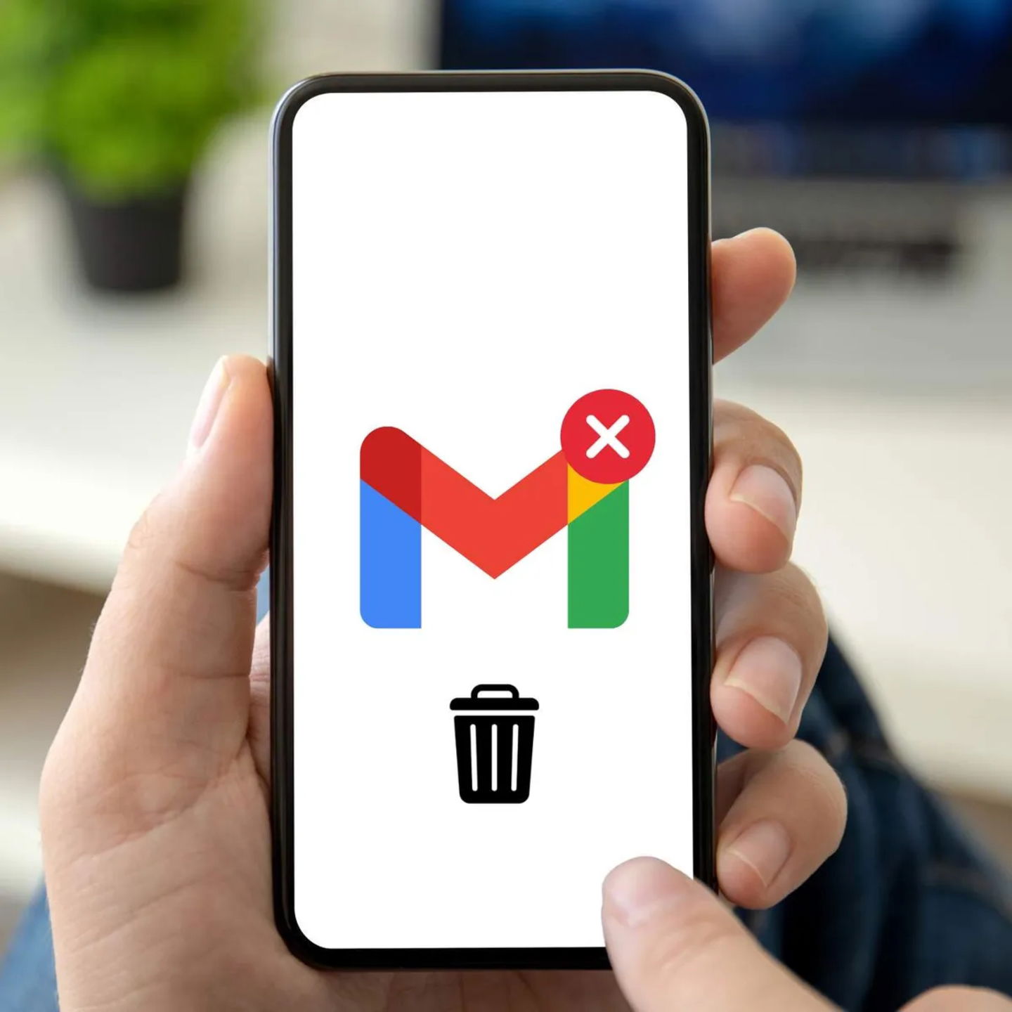 Para eliminar un correo en Gmail hay que enviarlo a la papelera