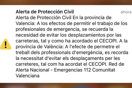 ¿Es necesario activar las alertas de Protección Civil en el móvil? No, solo si las tienes desactivadas. Así puedes comprobarlo