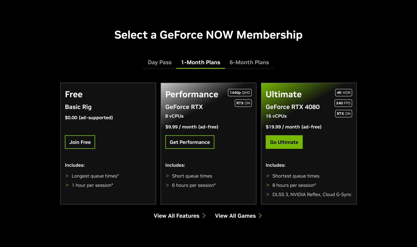 NVIDIA GeForce NOW mejora sus planes de pago y estrena los pases diarios con descuento