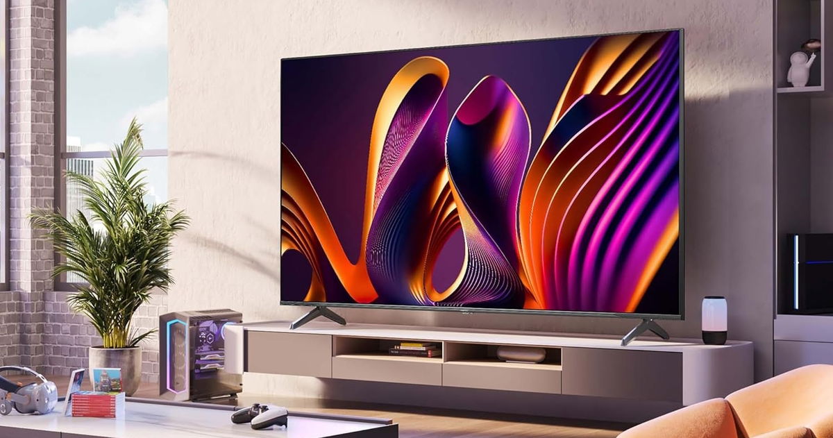 Espectacular smart TV de 65 pulgadas 4K con 144 Hz y Dolby Vision por solo 579 euros