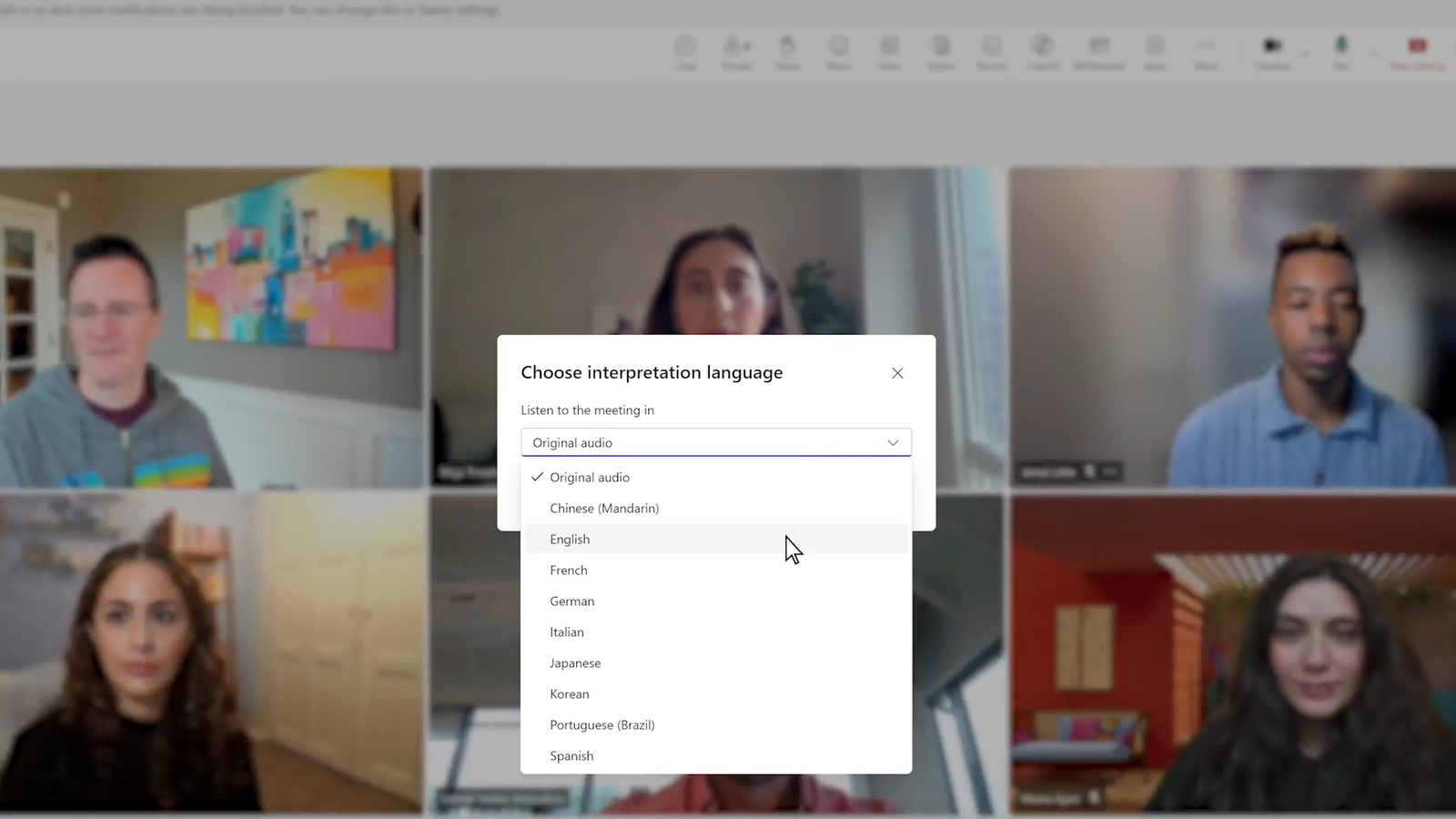 La IA de Microsoft Teams te permitirá hablar en inglés y otros 8 idiomas en tiempo real