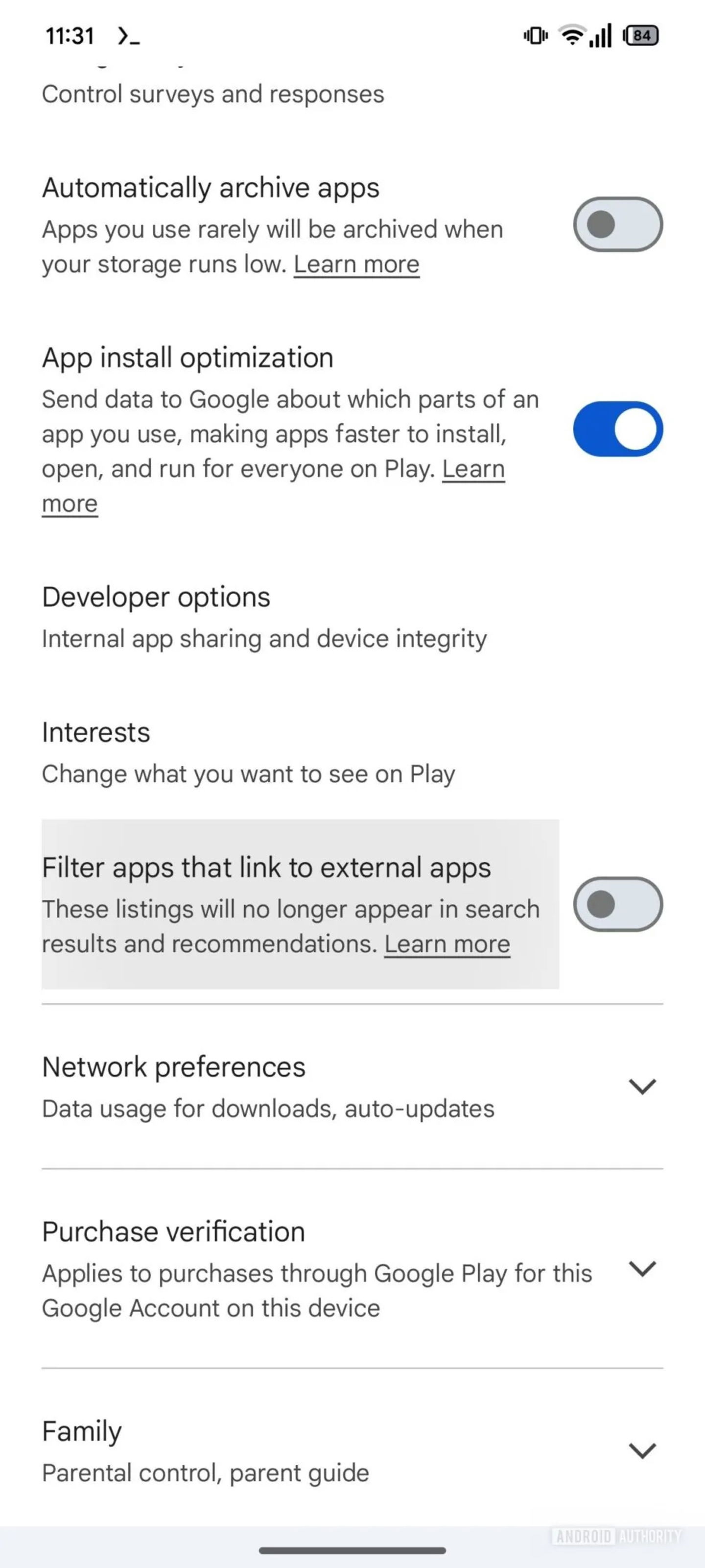 La nueva actualización de Play Store te permitirá filtrar apps para mejorar tu seguridad