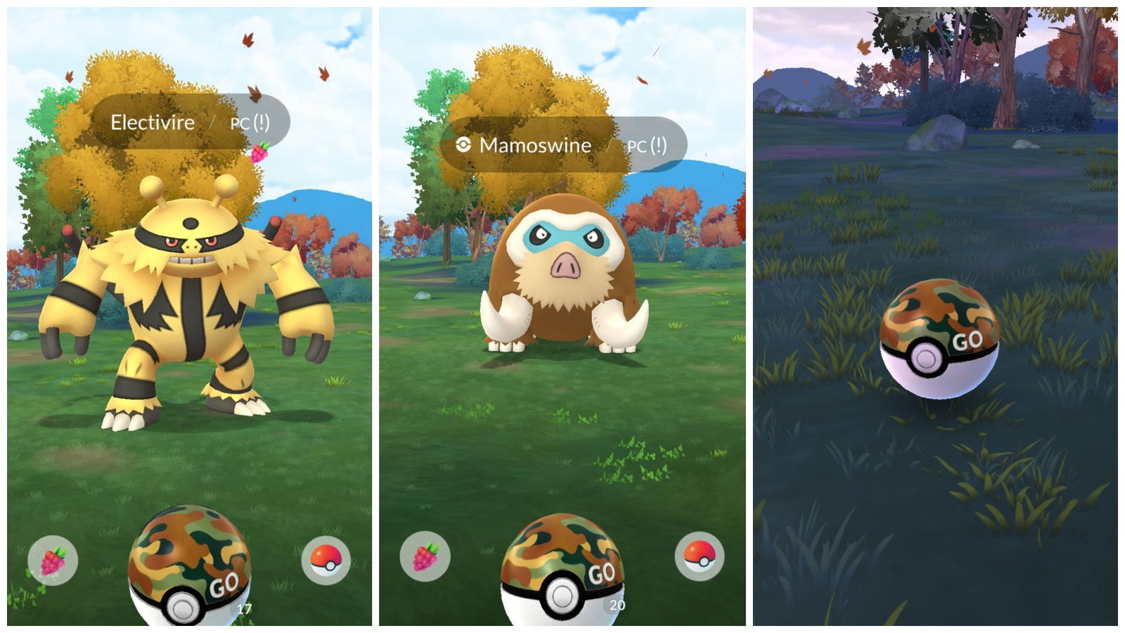 Pokémon GO Área Silvestre Safari GO Ball