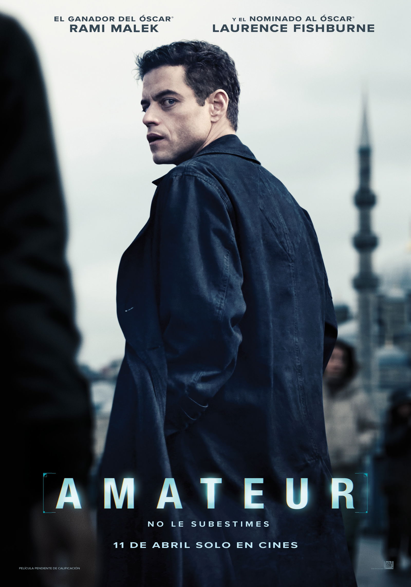 Póster oficial de 'Amateur'