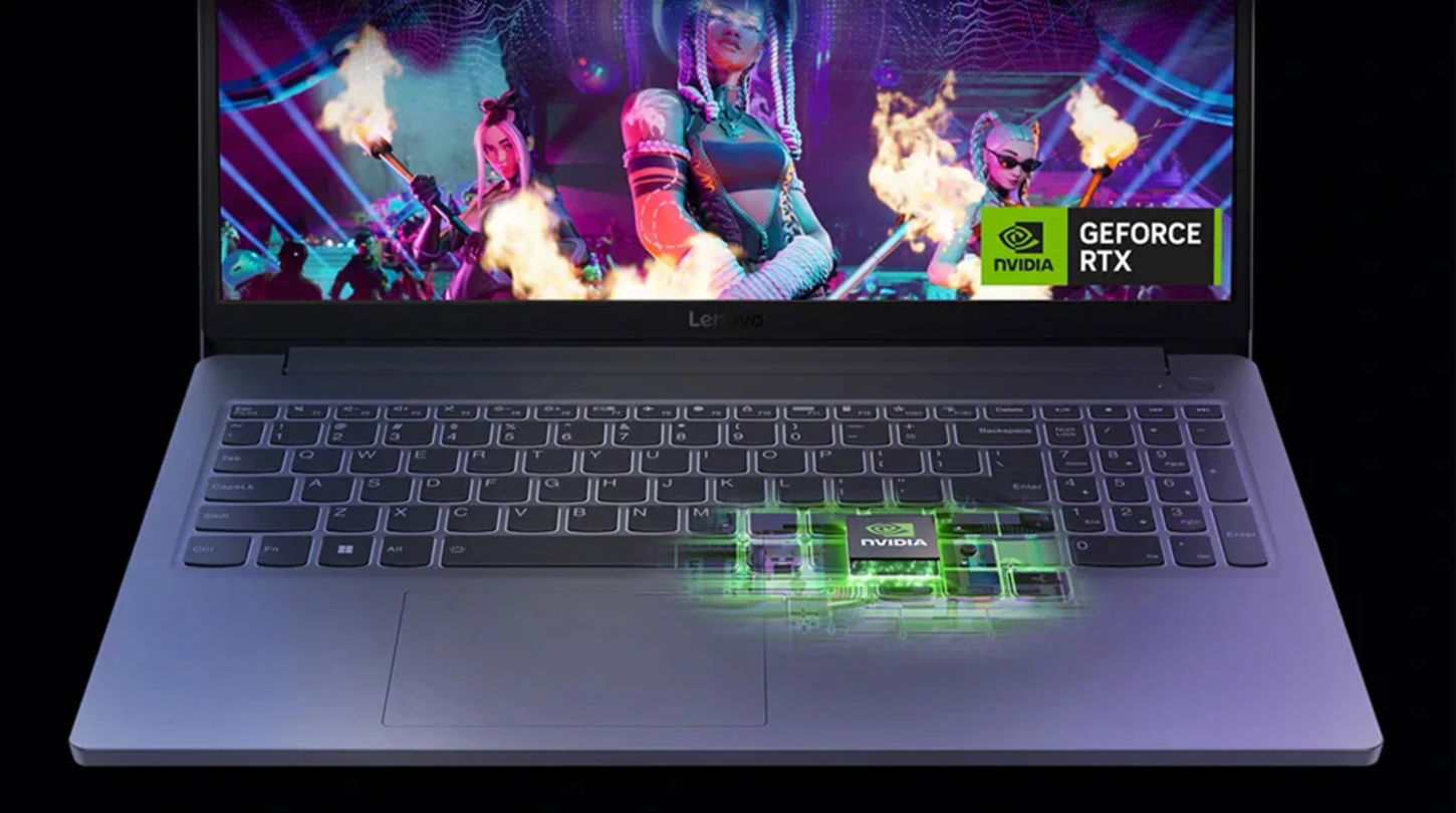 El portátil Lenovo incorpora una NVIDIA GeForce RTX 4060 para que podamos jugar a todo