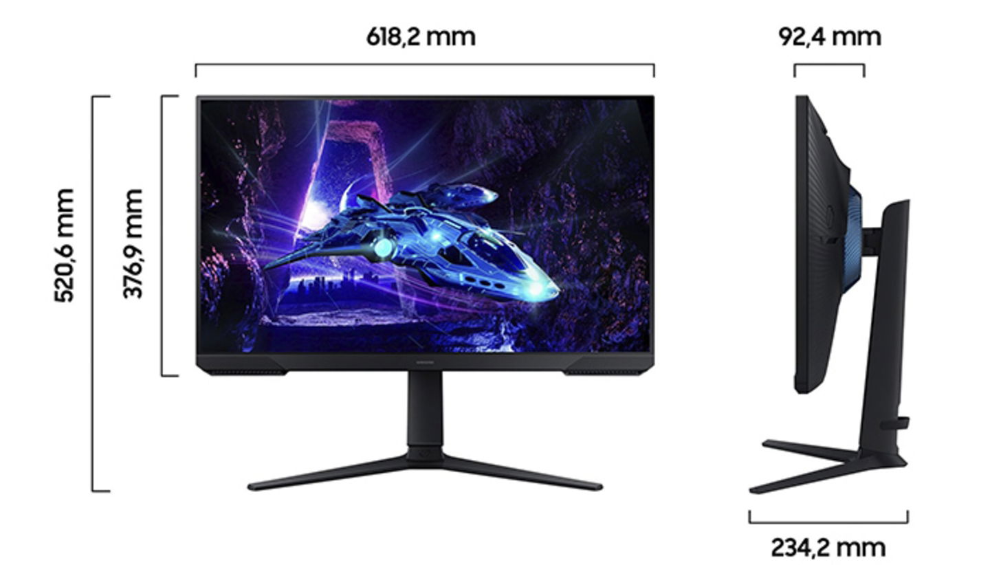 Este monitor gaming de Samsung con 24 pulgadas y 180 Hz no tardará en agotarse: cuesta menos de 100 euros