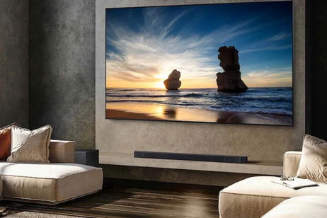 A mitad de precio: enorme smart TV Samsung 4K de 75 pulgadas con 144 Hz y 8 altavoces