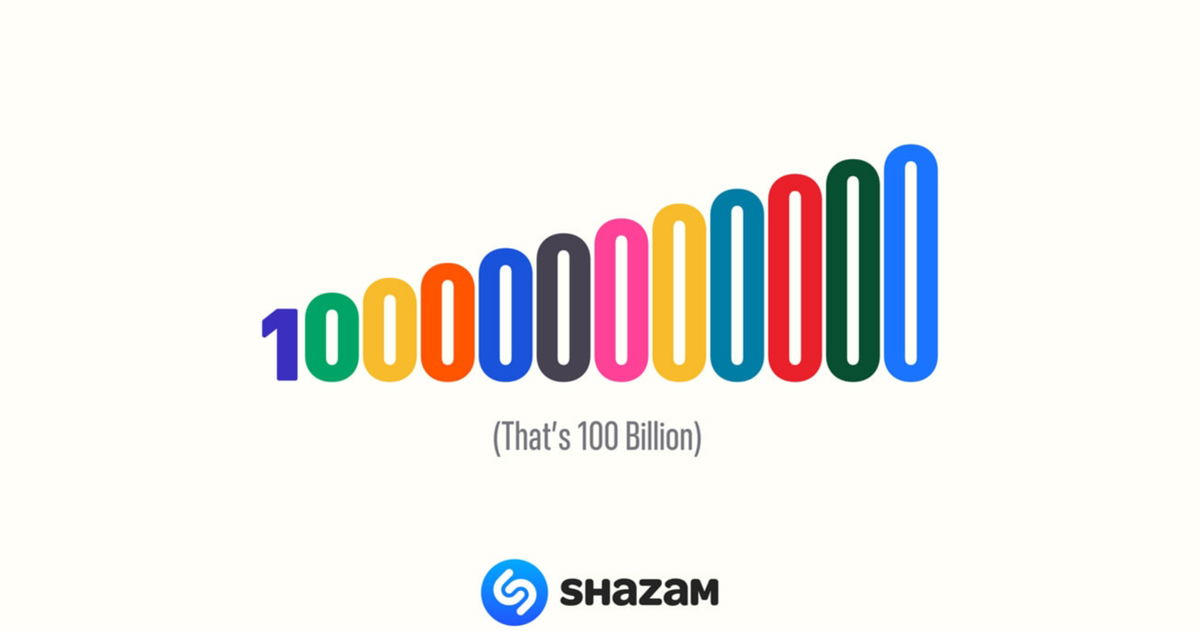 Shazam ya ha reconocido más de 100.000 millones de canciones