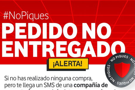 Vodafone alerta de una peligrosa campaña de estafas por Black Friday