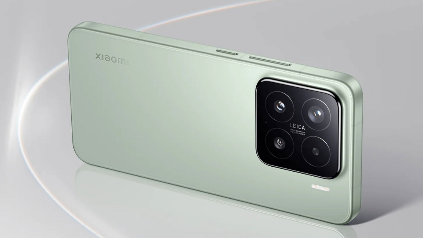 Xiaomi 15 en color verde