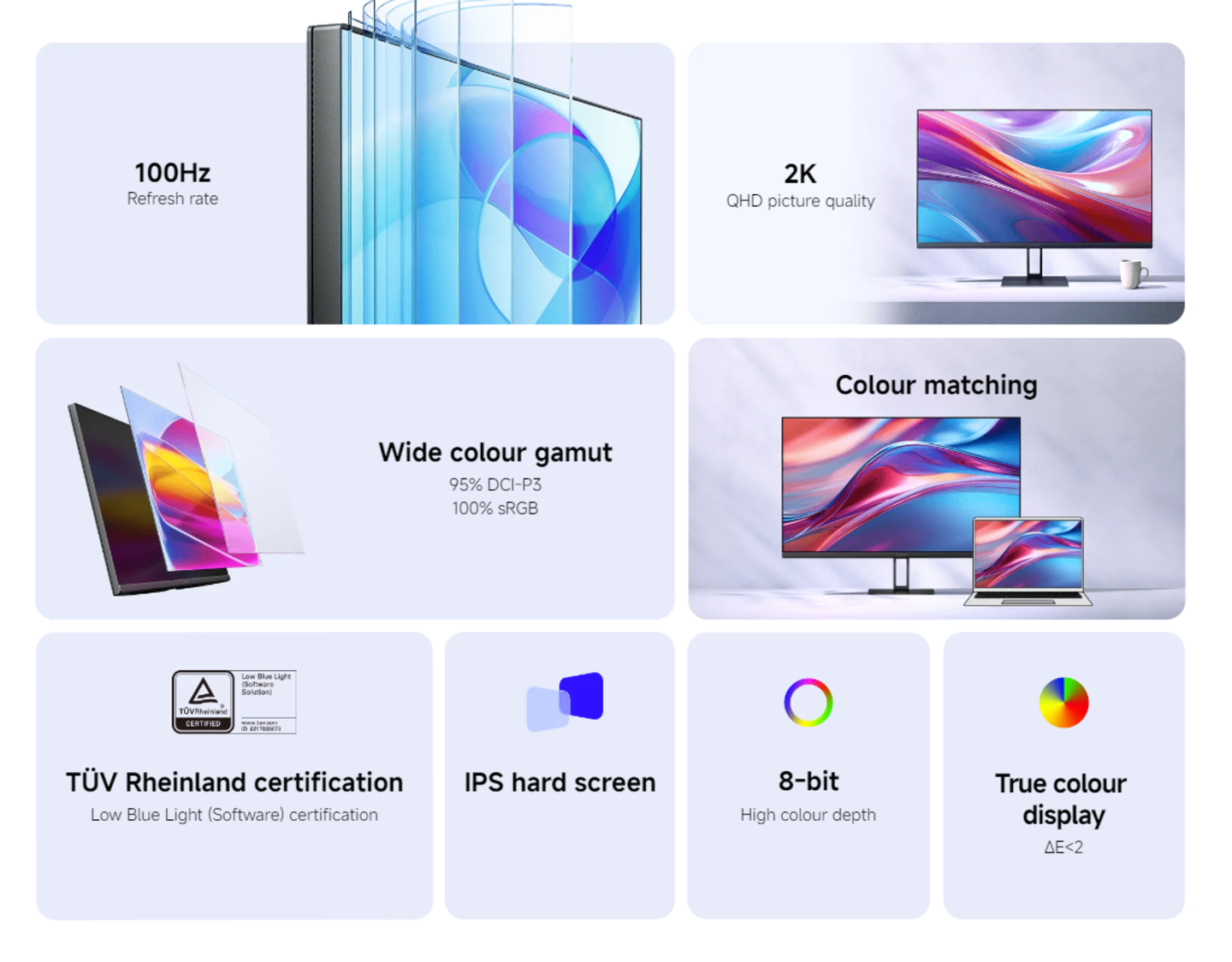 Lo último de Xiaomi para el mercado global es un monitor de 27 pulgadas con resolución 2K y 100 Hz