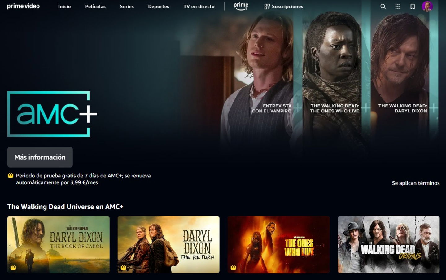 Canales de Amazon Prime Video: lista completa, precios y cómo acceder