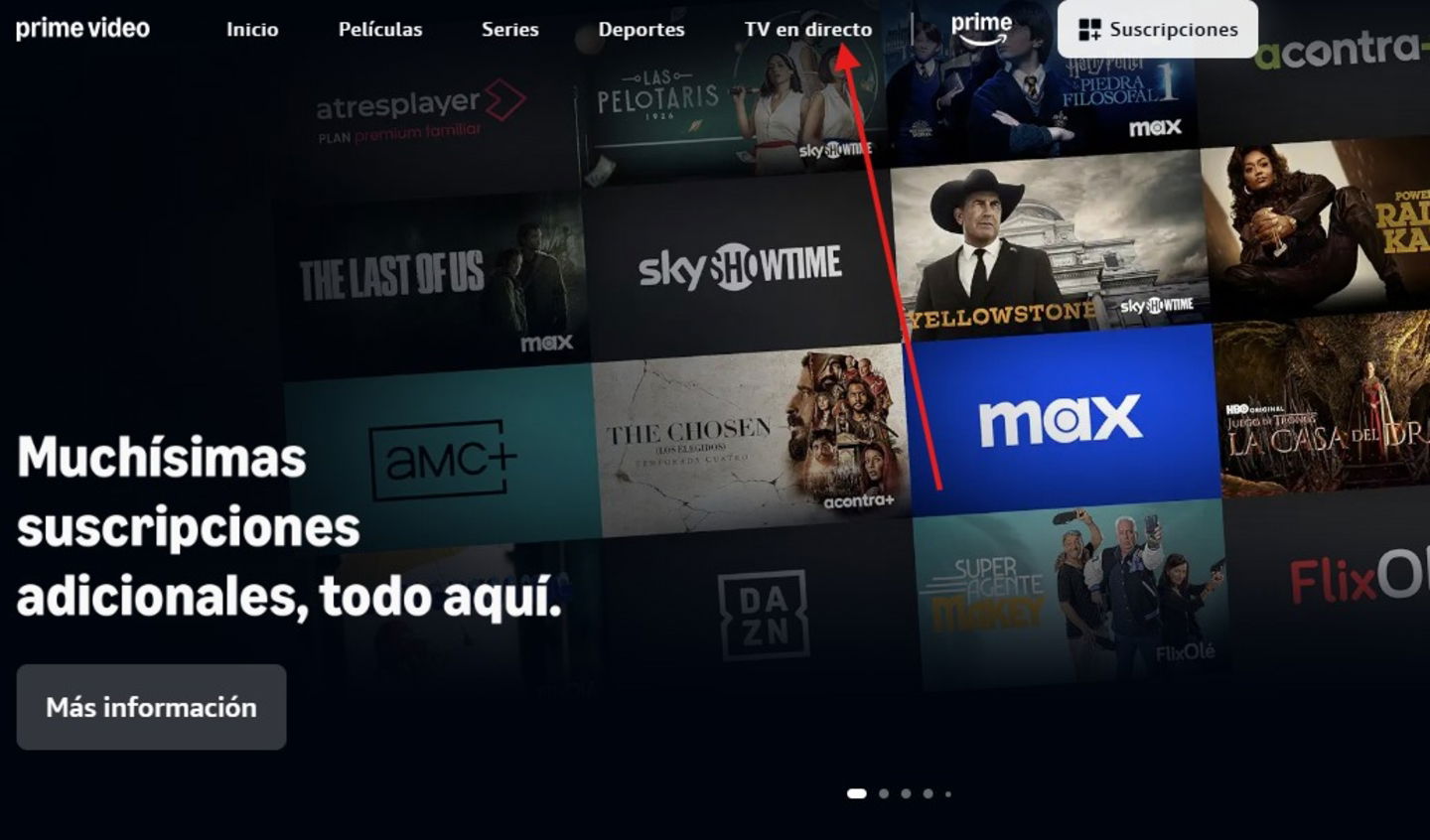 Canales de Amazon Prime Video: lista completa, precios y cómo acceder