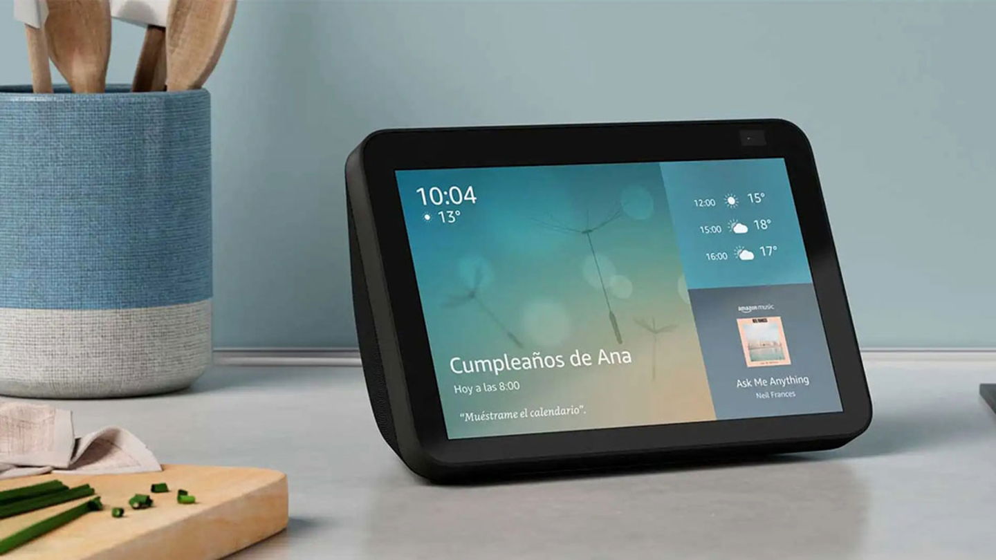 Compra el Echo Show 8 en Amazon a un precio de locos