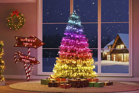 Las mejores luces para tu árbol de Navidad: se controlan con el móvil, resisten al agua y están en oferta