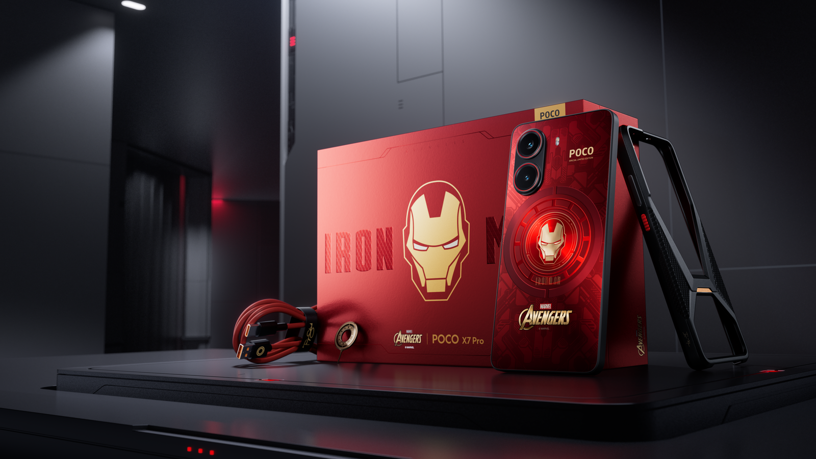 Este smartphone con diseño de Iron Man y especificaciones de gama alta es una oferta que no puedes perderte