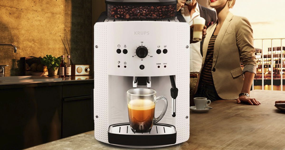 Esta cafetera superautomática Krups con descuentazo es un chollo: prepara espressos y lattes deliciosos