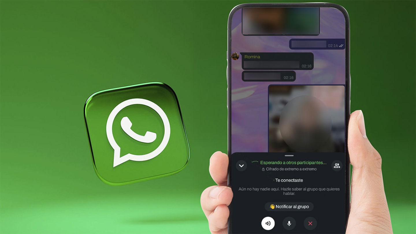 No puedes activar el modo walkie-talkie en WhatsApp