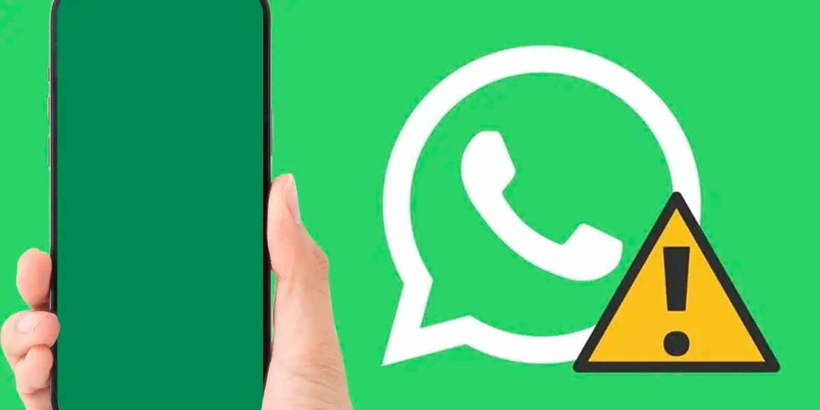 Por qué ocurre el error de la pantalla verde en WhatsAp