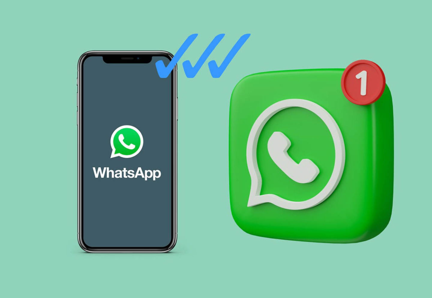 Qué significa el tercer check azul en WhatsApp