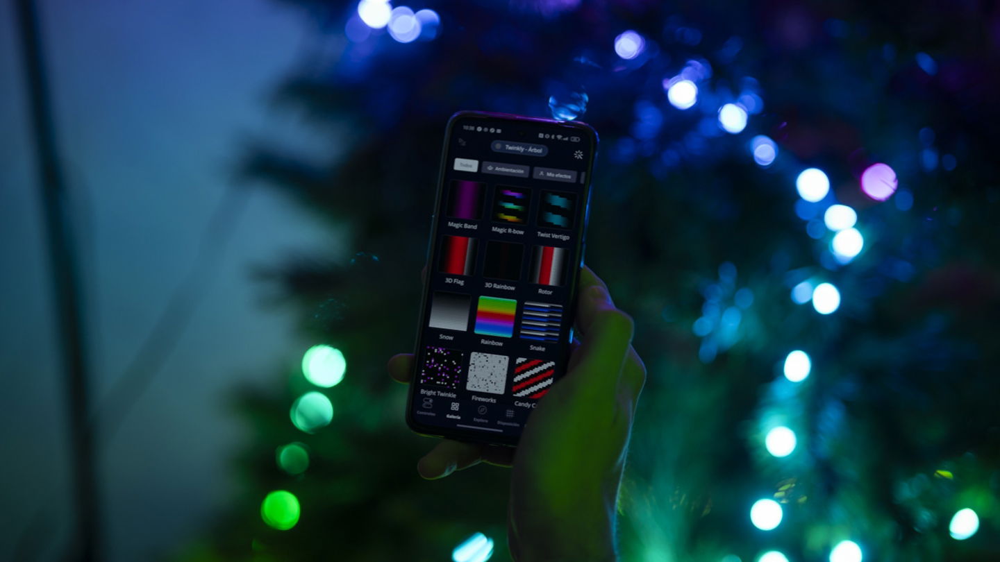 Razer Navidad app y arbol