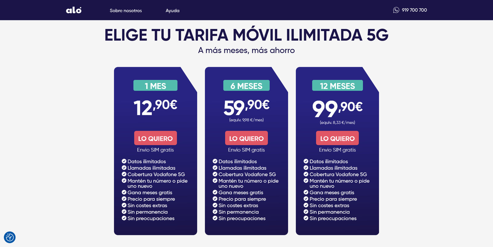 Esta es la tarifa de datos ilimitados 5G más barata a día de hoy: navega y llama sin límite por menos de 9 euros al mes