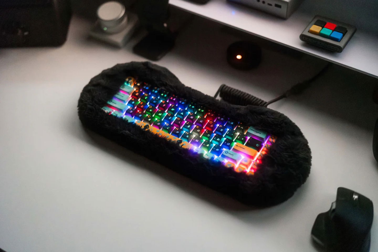 Teclado para amantes de los gatos