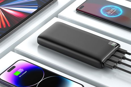 Esta batería externa tiene 27000 mAh y cuesta menos de 20 euros