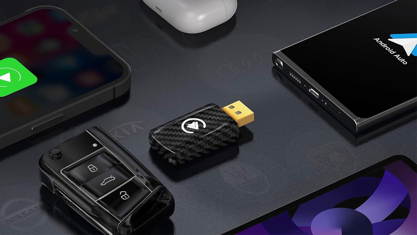 Adaptador inalámbrico MSXTTLY para CarPlay o Android Auto