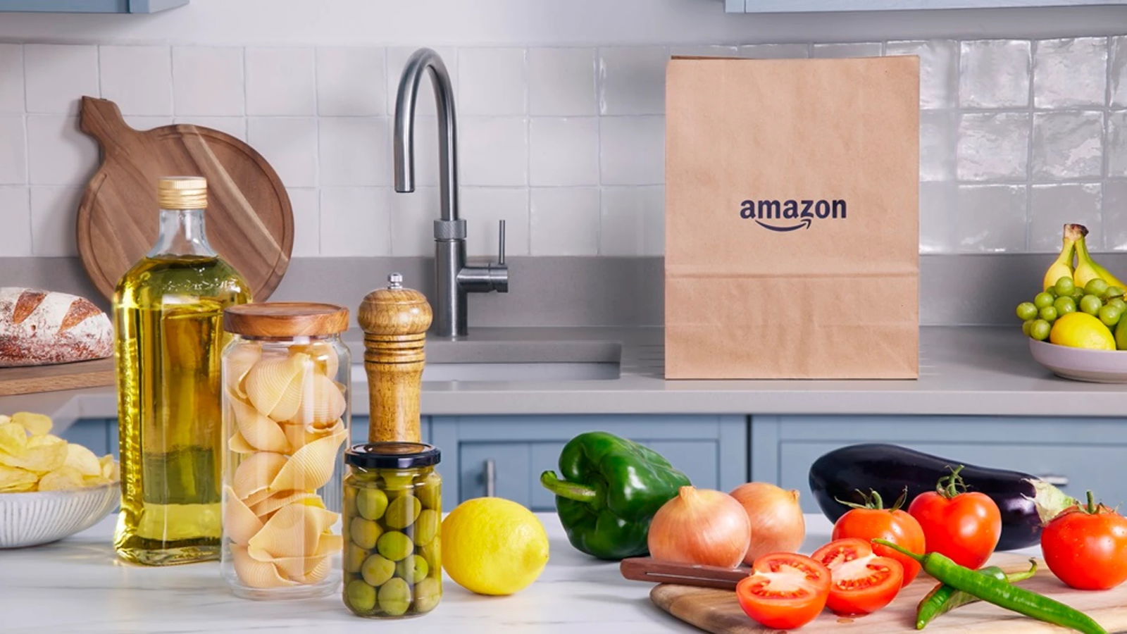 Los alimentos perecederos comprados en Amazon no pueden devolverse