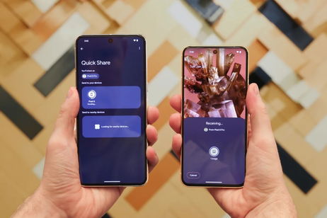 Enviar archivos de un móvil a otro será mucho más simple gracias a la nueva función de Google Quick Share