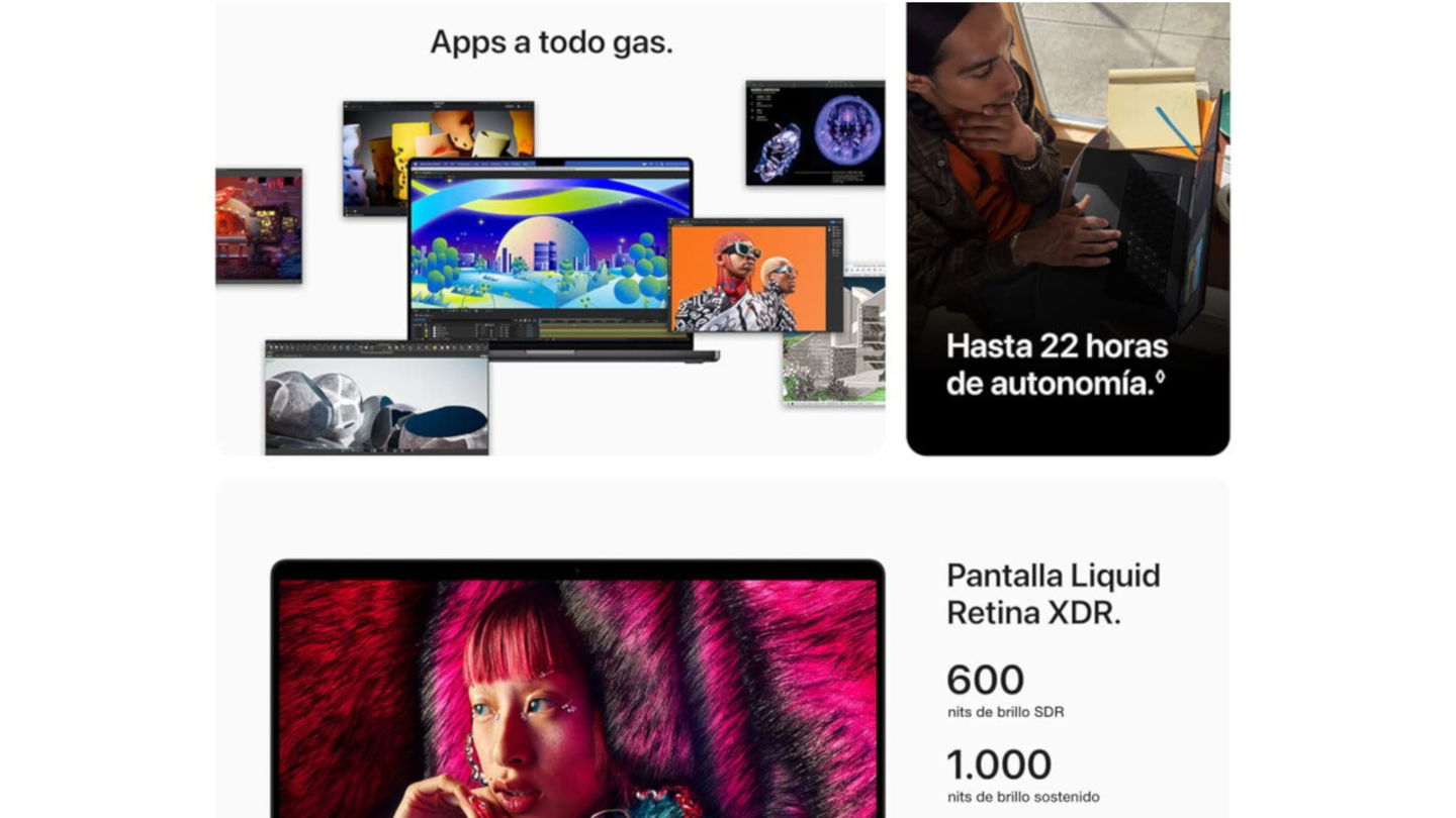 Más de 1000 euros de descuento para el MacBook Pro M3 Max con GPU de 40 núcleos, 48GB de RAM y 1TB SSD