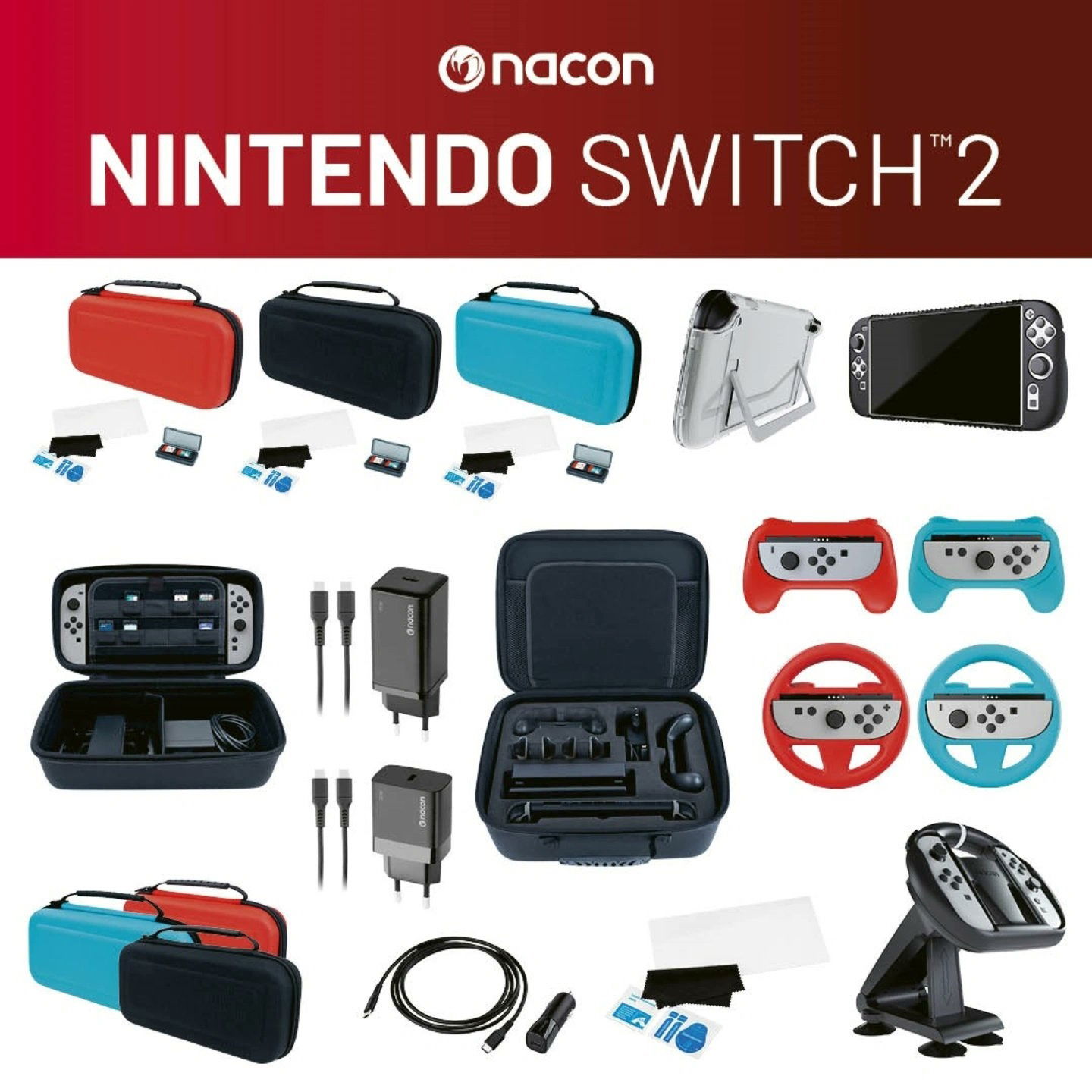 Nintendo Switch 2 también en blanco. Una vez más los fabricantes de accesorios arruinan la sorpresa