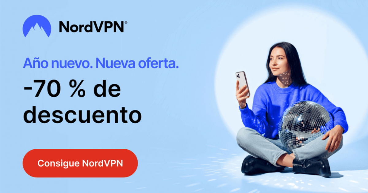 NordVPN comienza 2025 con descuentos de hasta el 70%: de 11,59 a 3,39 euros al mes