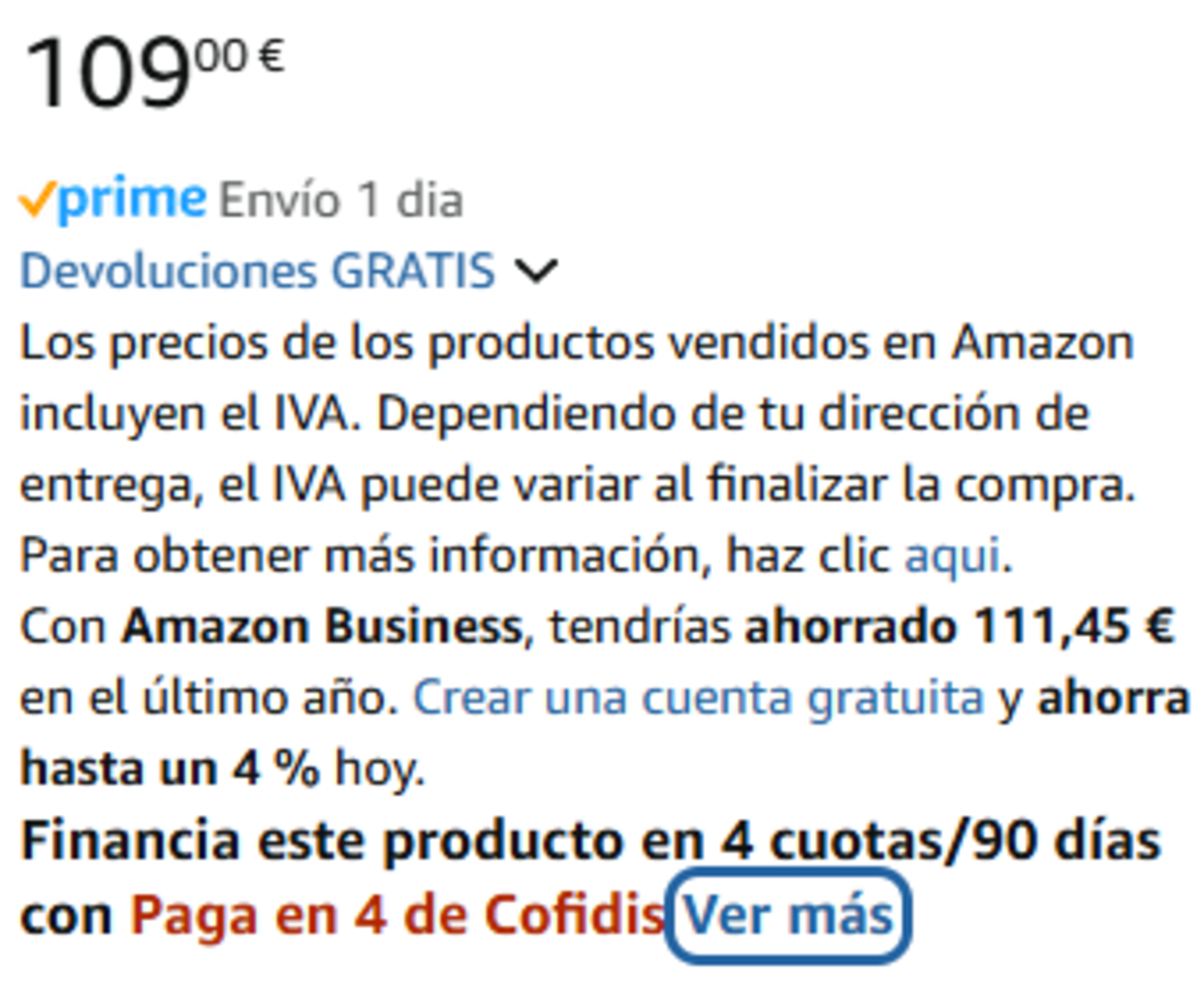 Amazon normalmente permite pagar a plazos los artículos de precio más elevado